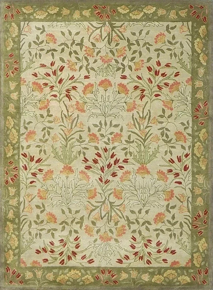 Multi Size Pottery Barn Adeline Area Rug | Hand Made Rug | 100% Wool Area Rug gallery