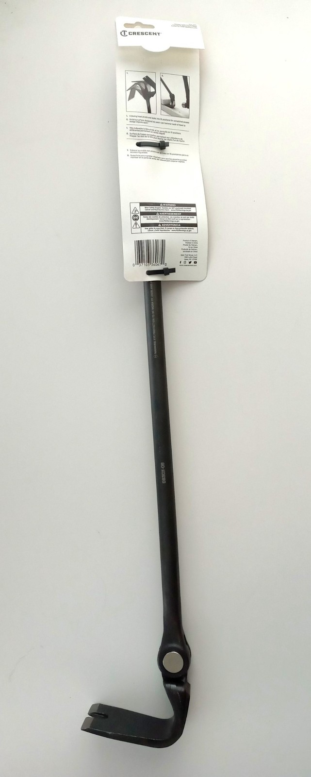 Crescent 30 Inch Indexing Pry Bar, Comfort Grip DB30X gallery