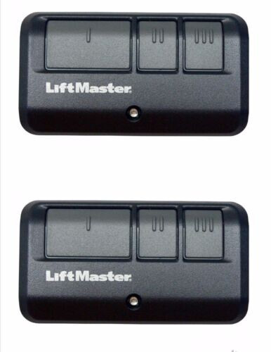 2 Pack 893MAX 3 Button LiftMaster Visor Remote Control Garage Door Opener gallery