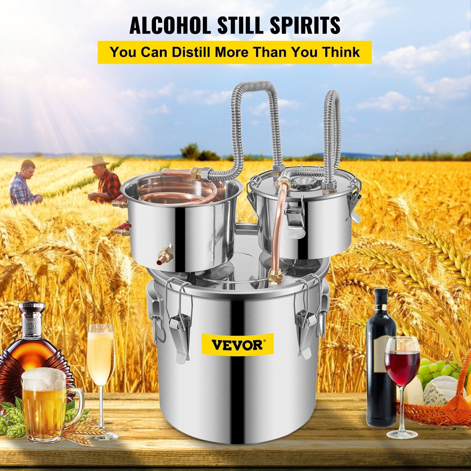 All Purpose 3gal Still for Essential Oils Alcohol Water 25x25cm Build gallery