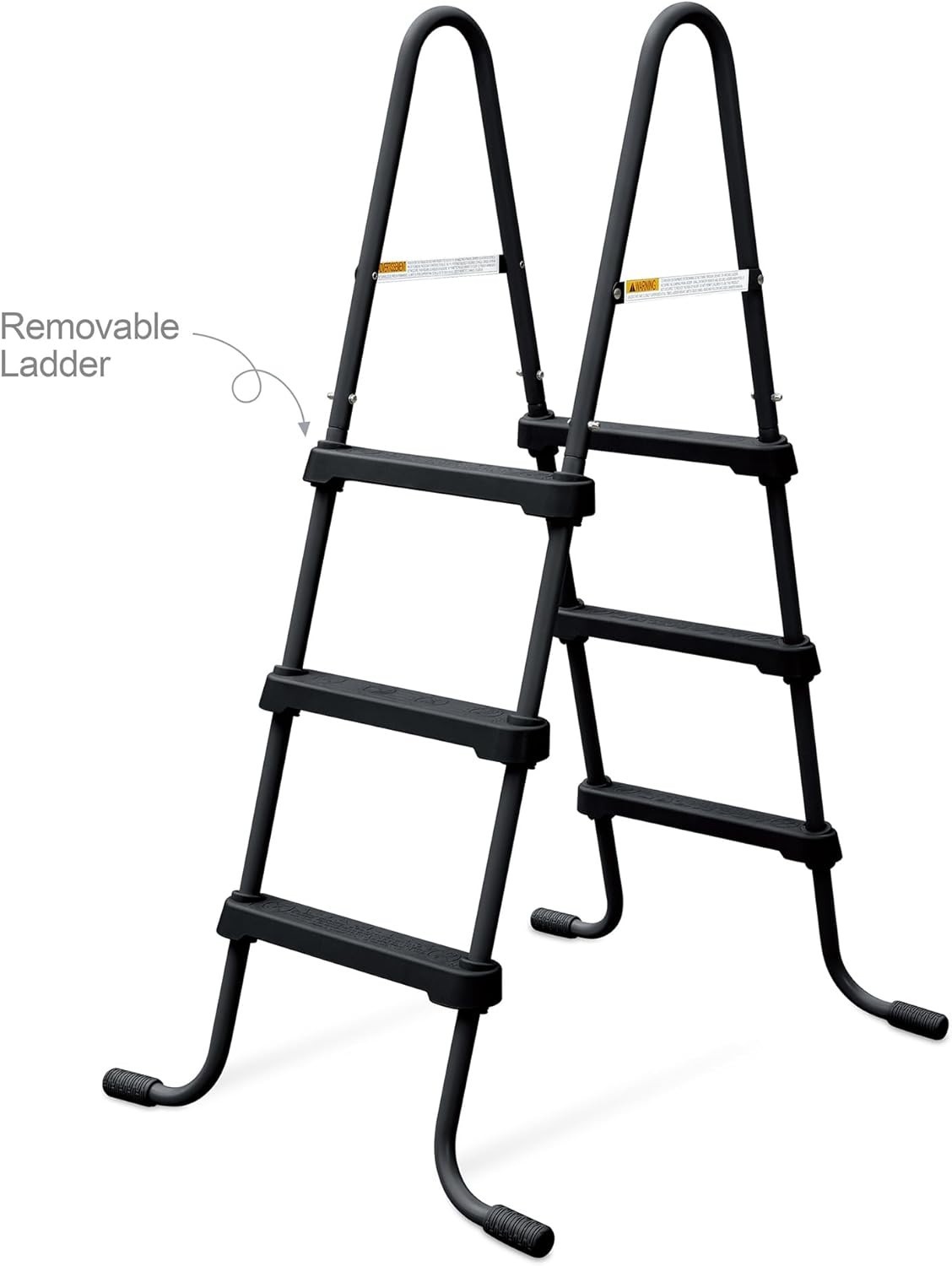 Funsicle 36" SureStep Pool Ladder, for Above Ground Swimming Pools, Black gallery