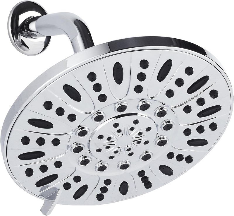 Original Modified HIGH FLOW SHOWER HEAD * 14 GPM Soft High Pressure * Acrylonitr gallery