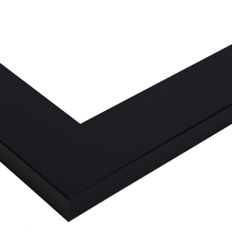 ArtToFrames 2" Custom Poster Frame Satin Black 3927 Large gallery