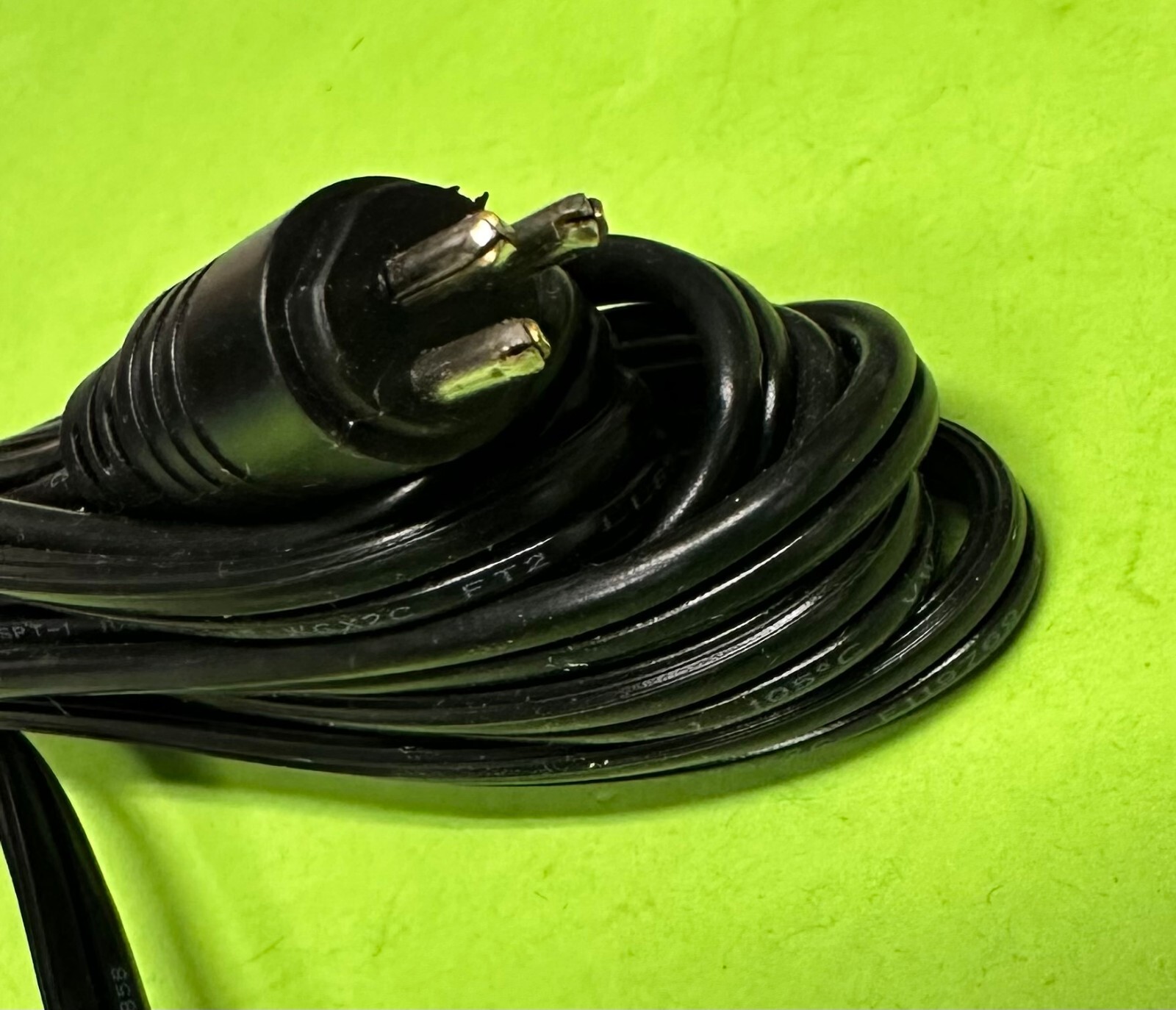 7ft Black 3-Pin Replacement Cord For Plug-In Transformer gallery