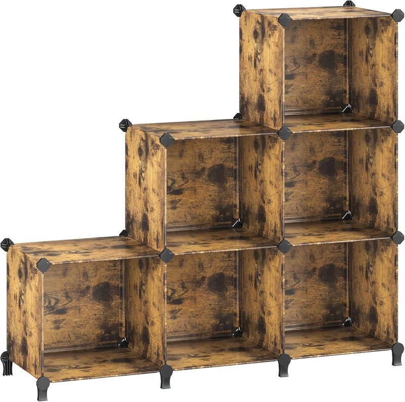 6 Cube Storage Organizer Modular Bookshelf DIY Closet Organizers & Storage gallery