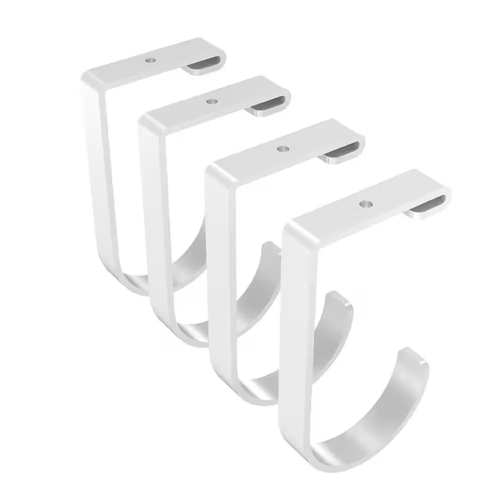 6 In. Capacity up to 50 Lb. Storage Flat Hook Accessory for Garage Ceiling Rack gallery