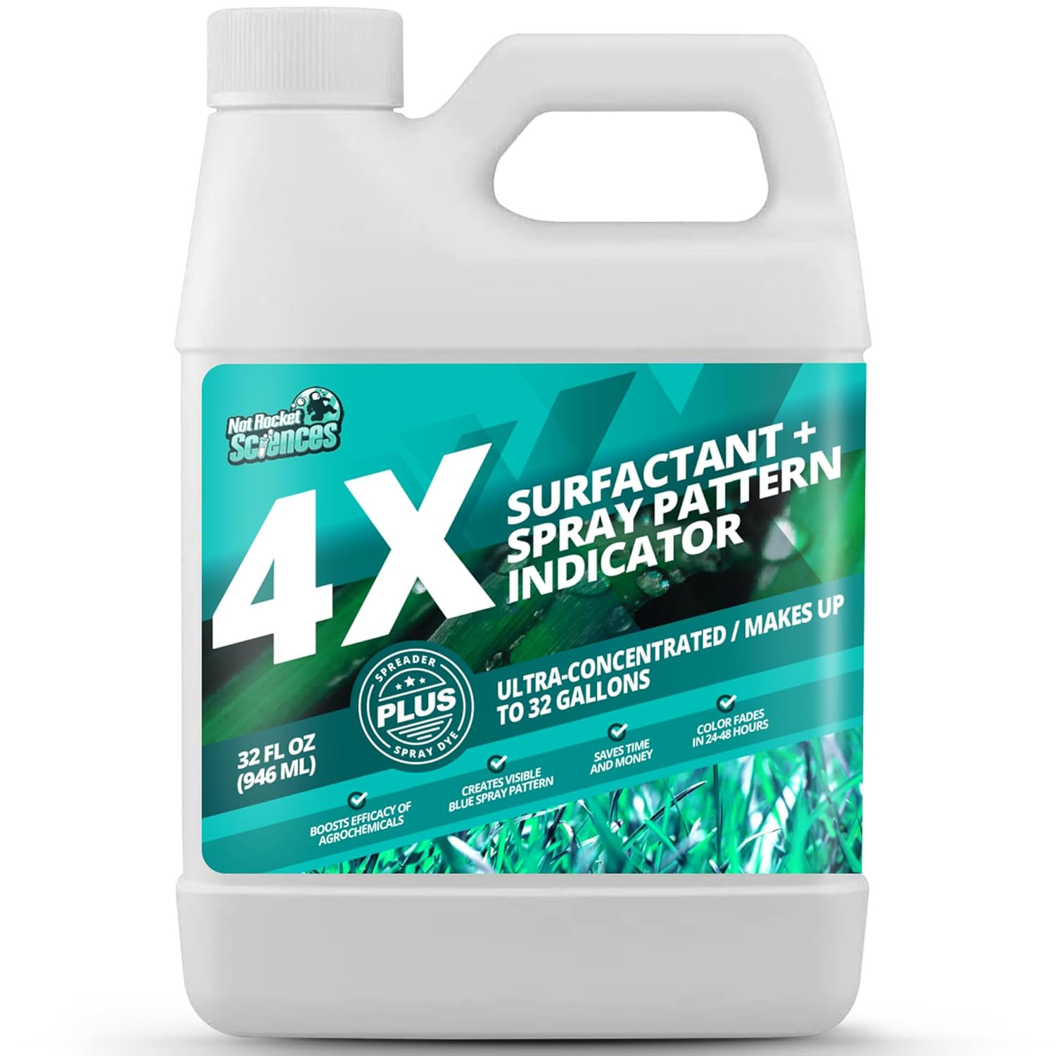 32Oz 4X Spray Pattern Indicator Dye + Surfactant, Makes 32 Gallons of Wetting Ag gallery