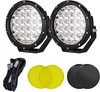 7-Inch 32000LM LED Offroad Lights 2pc 210W IP68 Amber W/ Harness Truck ATV UTV gallery