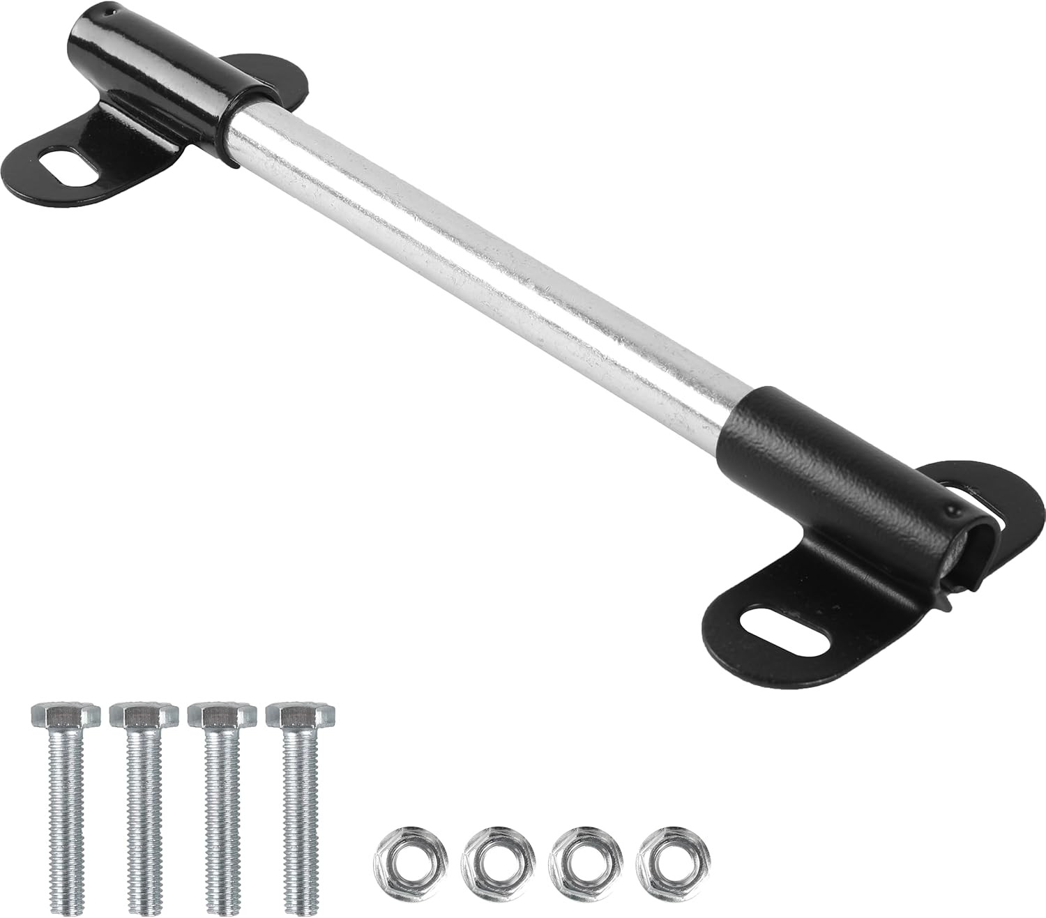 Wheelbarrow Axle Bracket Set 10 Inch Shaft 5/8 Axle Hardware 1 Set gallery