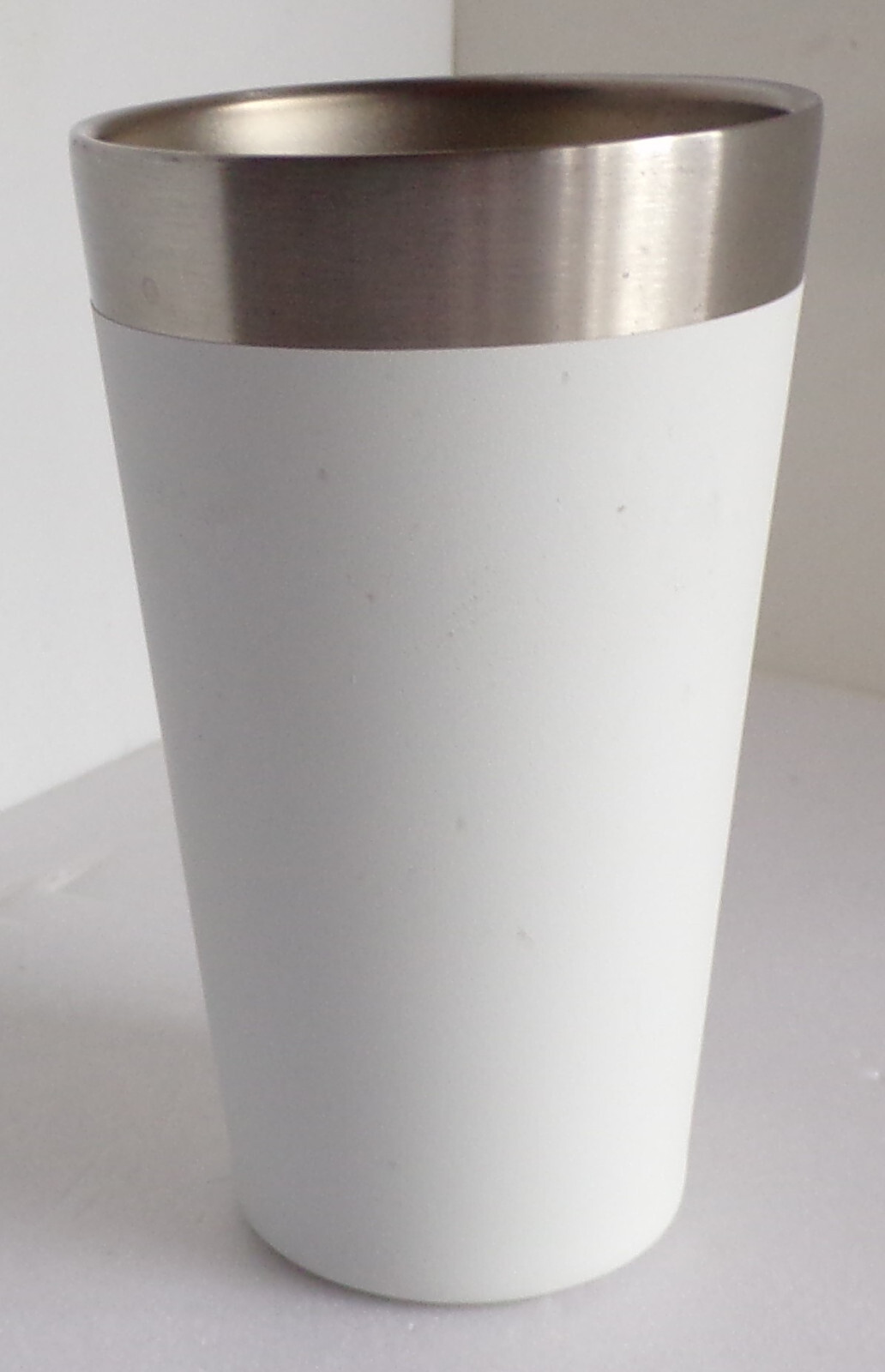Stanley Adventure Insulated Stacking Beer Pint Glass Stainless Steel 16 Oz White gallery