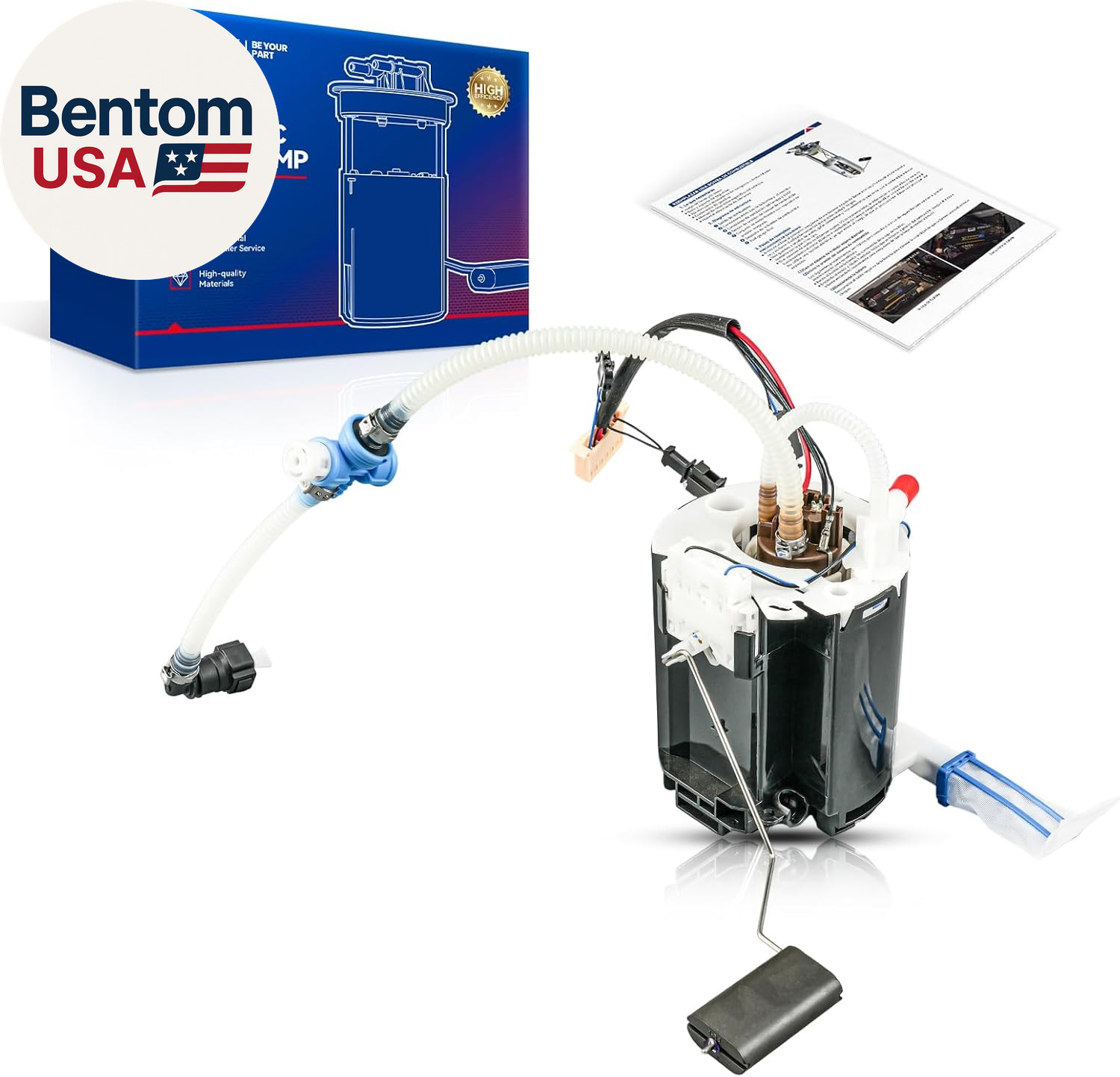 Electric Fuel Pump Module Assembly Compatible with 2010-2019 Jaguar XJ, XJR575, gallery