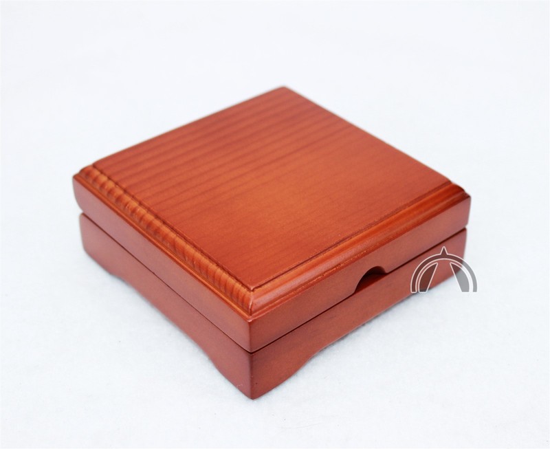 Solid Wood Box for Mexico 1oz Silver Libertad in Direct Fit Capsule (1986-Pres) gallery