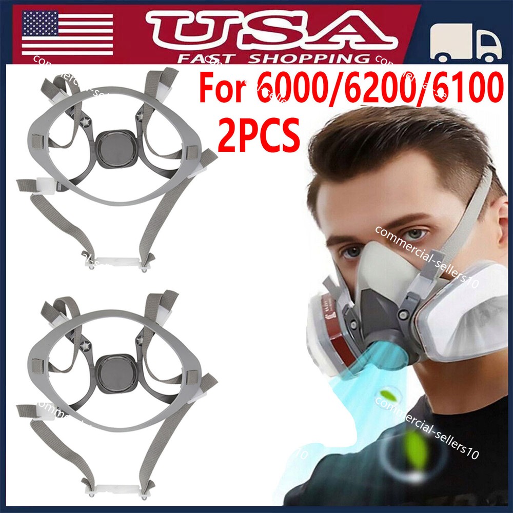 2PCS Replacement Head Harness Assembly 6281 for 6000 series 3M 6191 6291 6391