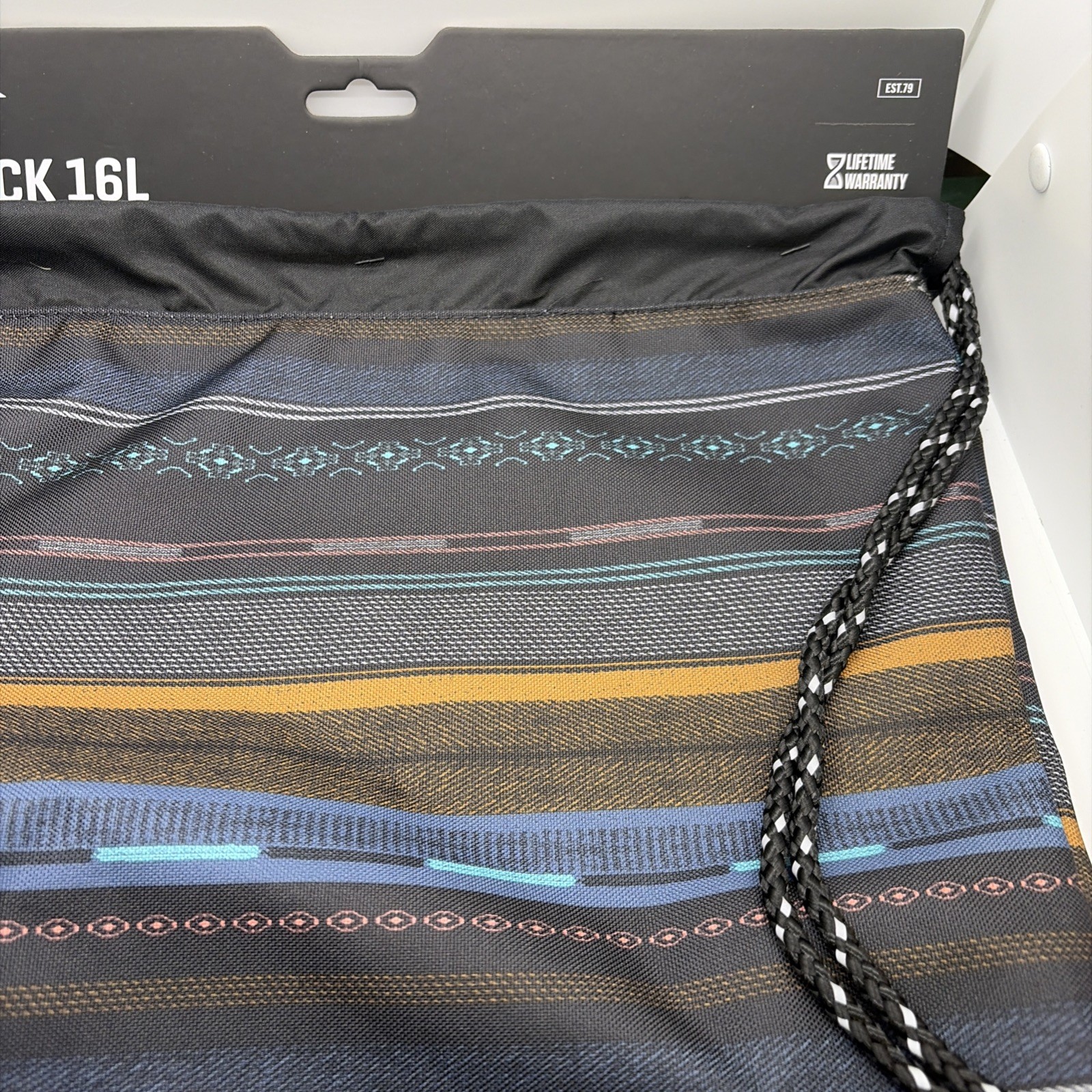 DaKine 16L VI Cinch Pack Striped Pattern New 4