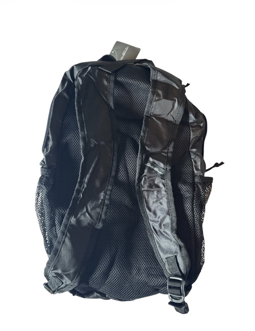Eddie Bauer Stowaway Packable 20L Day Backpack Black Polyester Zip 4
