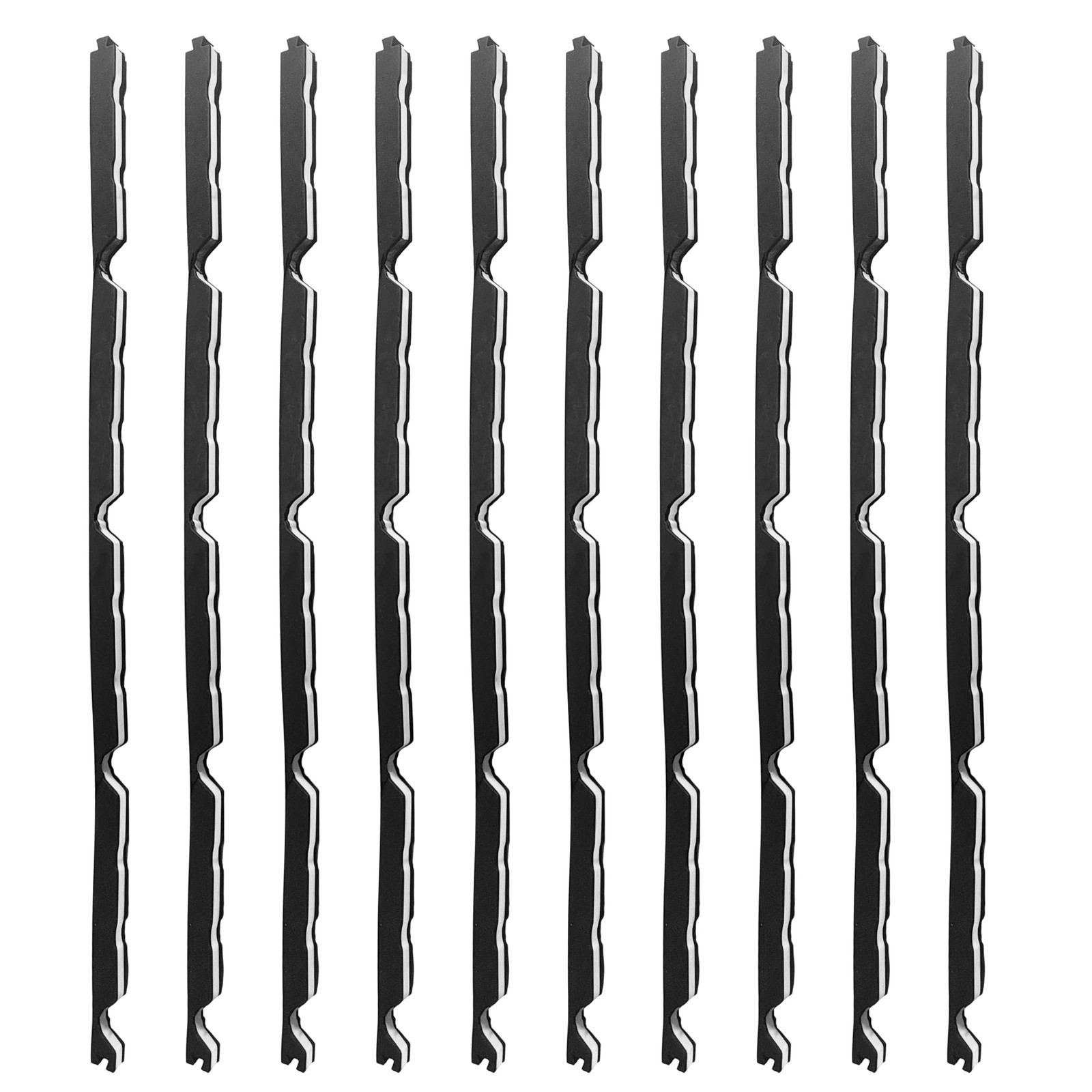 9" Foam Closure Strips with SelfAdhesive for Metal Corrugated Roofing Panels,... gallery