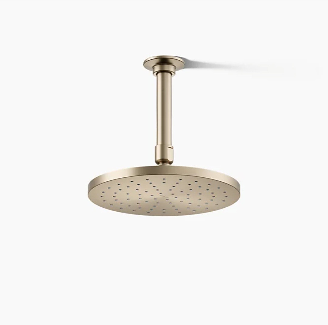 Kohler K-13688-BV 8” Contemporary Round Rain Showerhead V. Brushed Bronze NEW gallery