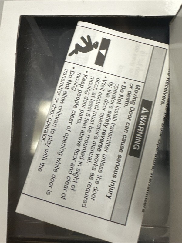 Genie GPT90-1 Button Transmitter Remote Garage Door Opener Programmable gallery