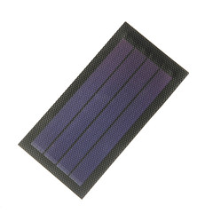 Flexible Amorphous Silicon Solar Panel 1W 6V for Camping and Outdoor Use