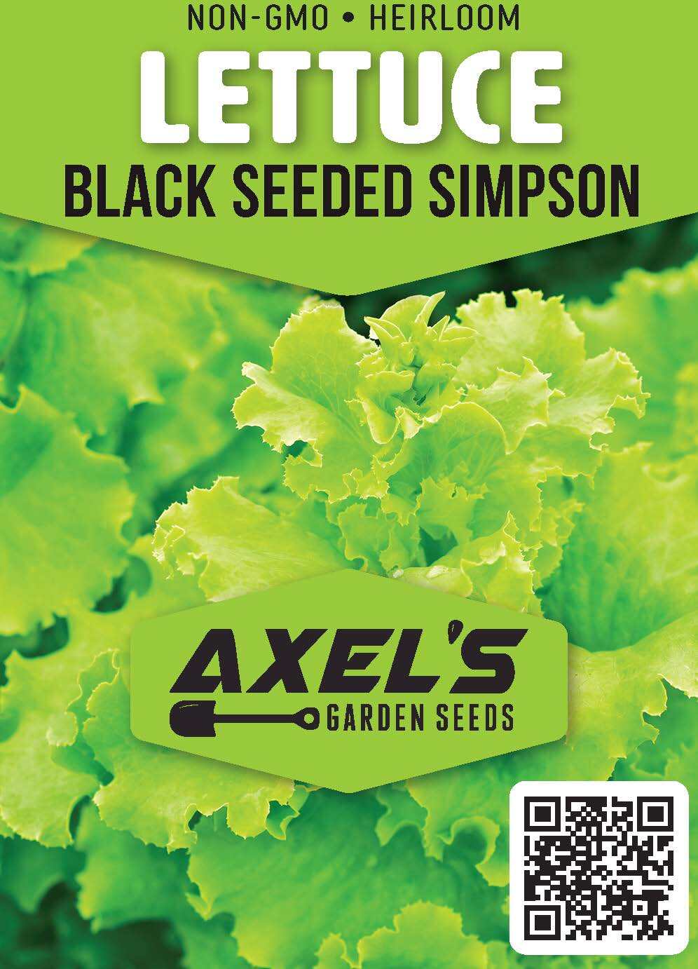 Lettuce Seeds - High Yield Heirloom Non-GMO, Free Shipping, Black Seeded Simpson gallery
