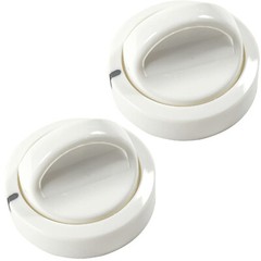 2-Pack HQRP Dryer Timer Knob Switch Replacement for GE DSXH43 Series