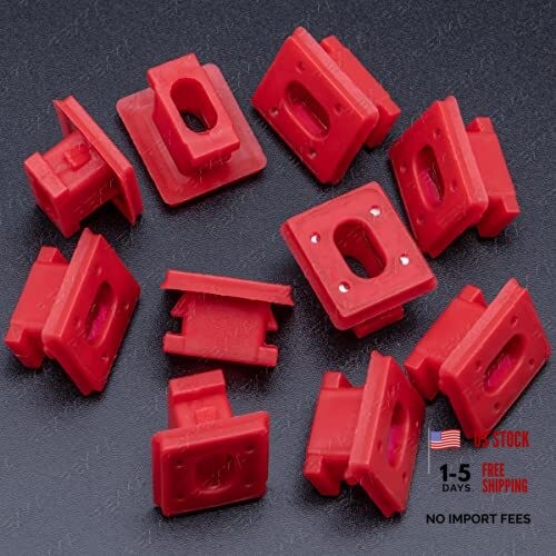 10pcs Interior Dash Trim Clips Grommets for BMW 51-45-8-266-814 51458266814 gallery