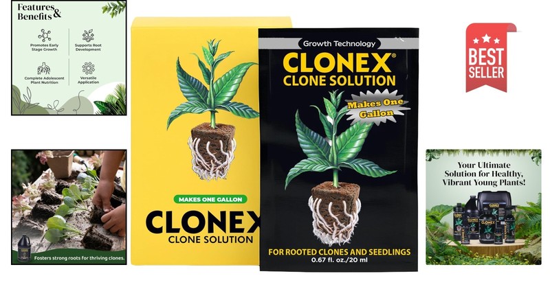 20ml Clone Solution Gel - Essential Nutrient Formula for Seedlings & Cuttings gallery