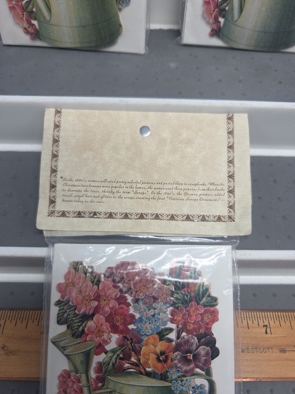 Flowers Spring Water Can Invitations Die Cut 3 Packs Old Print Factory 18 Cards gallery