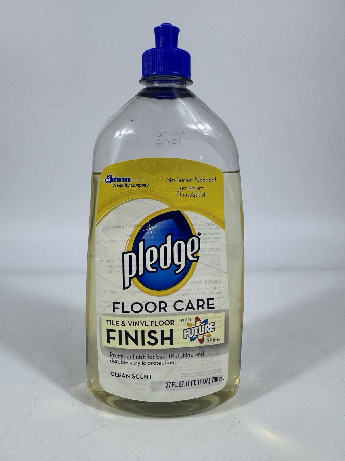 Pledge Floor Care Future Shine Tile Vinyl Floor Finish 27 fl oz 85% Full gallery