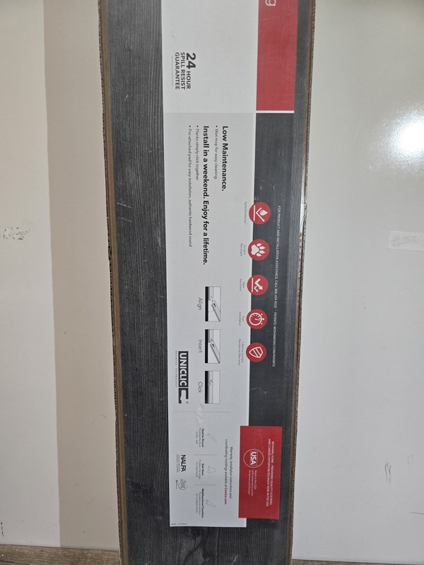 Mohawk Home Harmony Pine Laminate Flooring 12MM Thick 17.18 ft² NEW Discontinued gallery