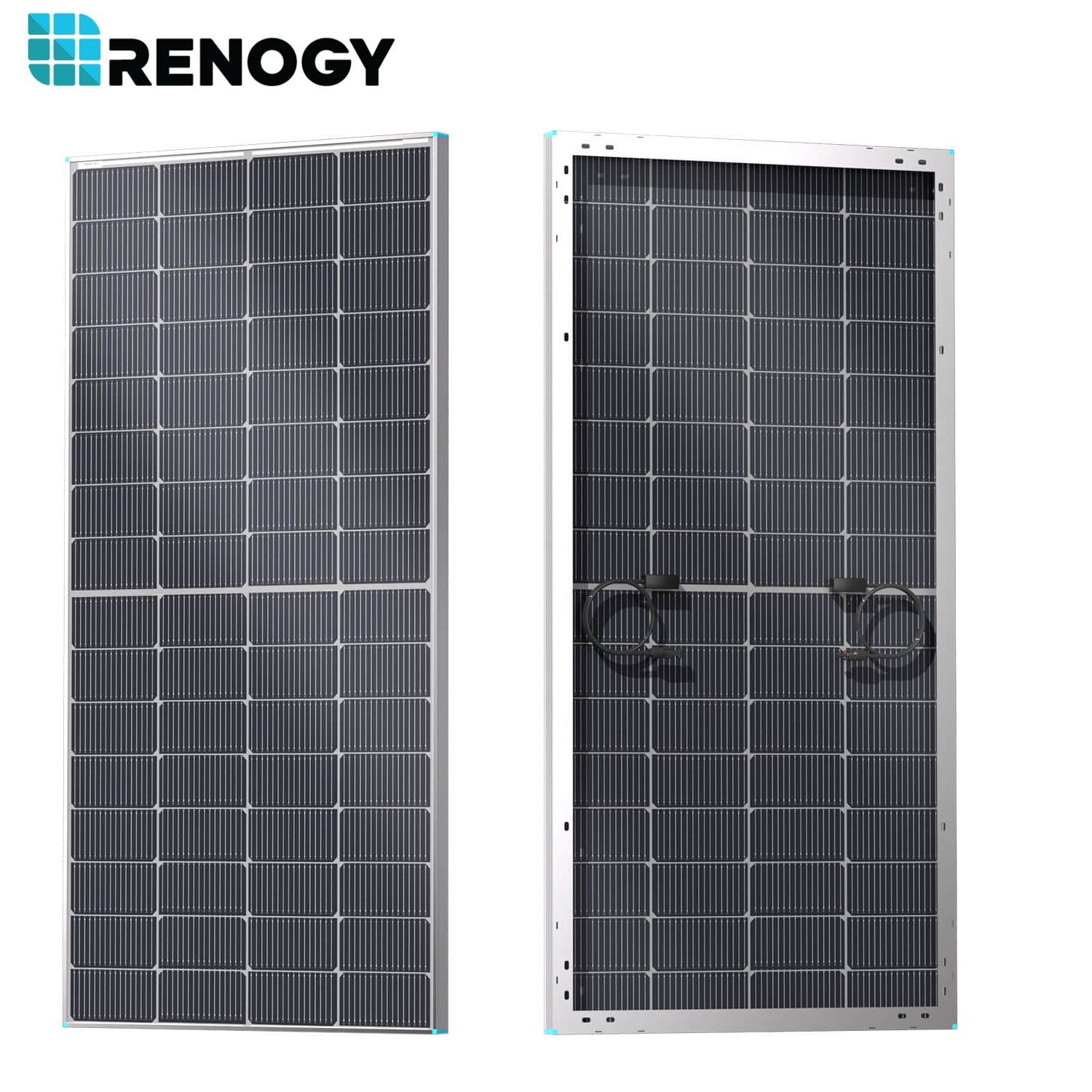 Renogy Bifacial Solar Panel 250W N-Type 16BB For RV Marine Rooftop Farm Battery gallery