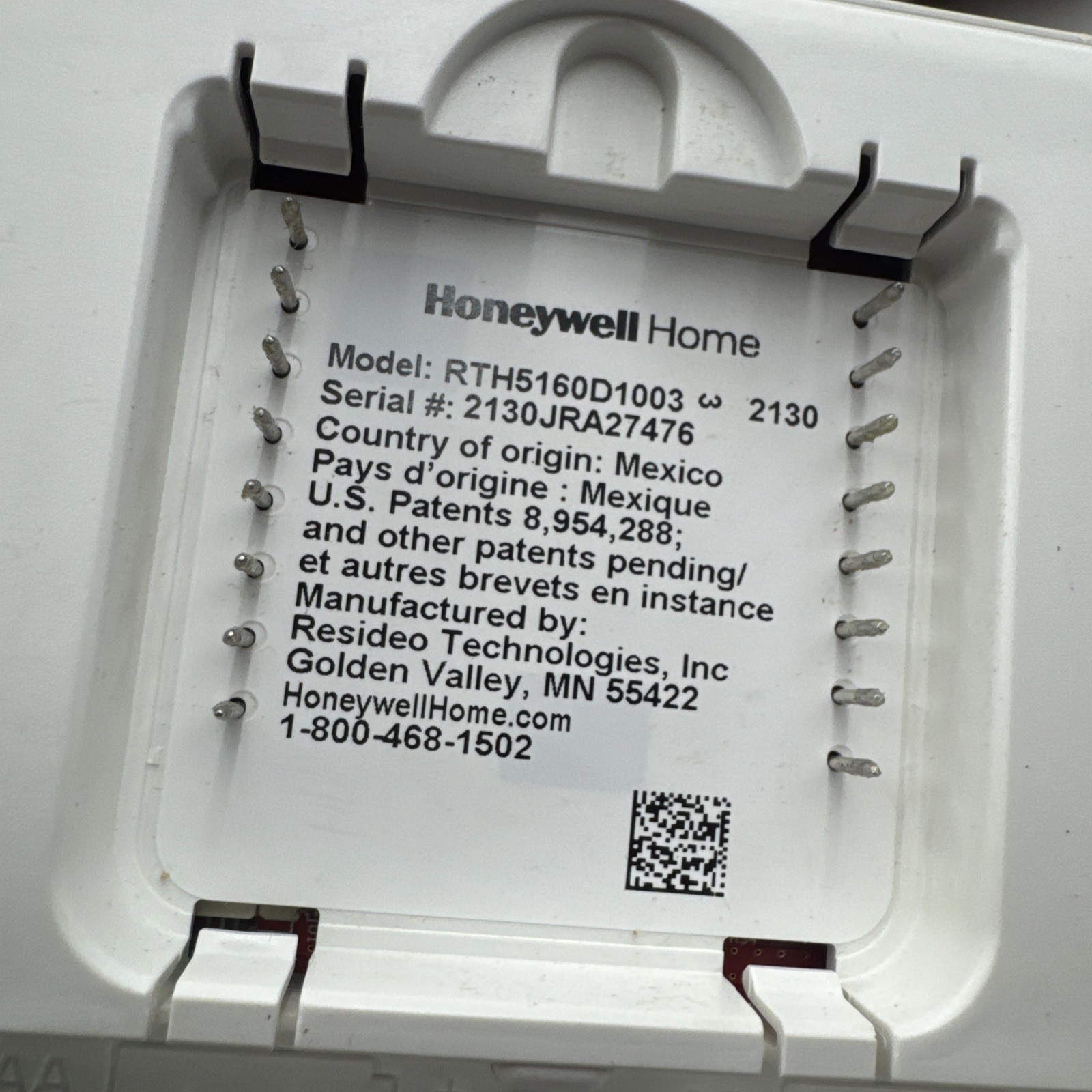 Honeywell RTH5160D T2 Non-programmable Thermostat gallery