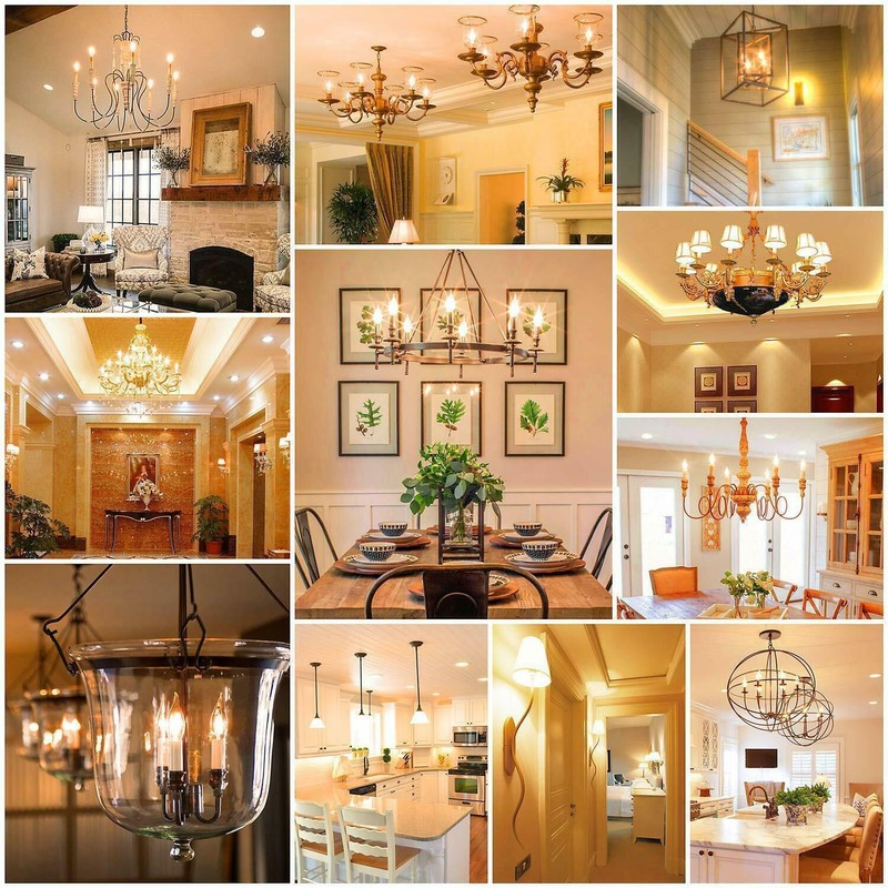 BRIMAX Dimmable E12 Candle LED Light Bulbs Replacement Vintage Chandelier Bulbs gallery