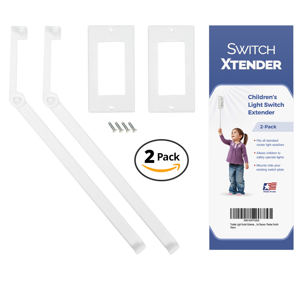 Decora Light Switch Extender ** 2-PACK ** for Kids Toddlers Children Rocker gallery