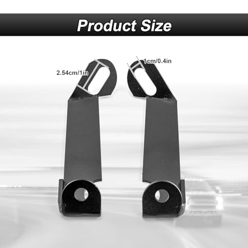 Ditch Hood Mount Bolt Brackets Upper LED Light Pods Fit Ram 2500/3500 2019-2023 gallery