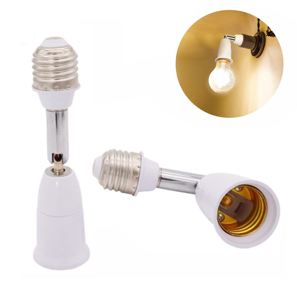 E26/E27 Light Socket Extender 4.5 " Extension adjustable vertical 90° Horizontal gallery