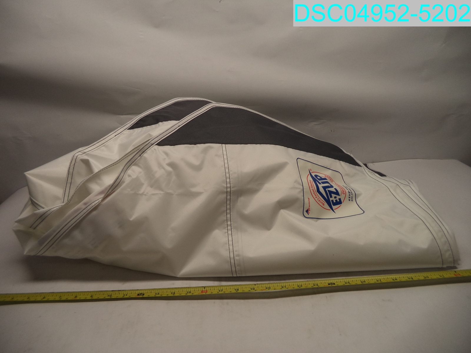 E-Z Up White Replacement Top ONLY 10' L x 10' W x 76" H gallery