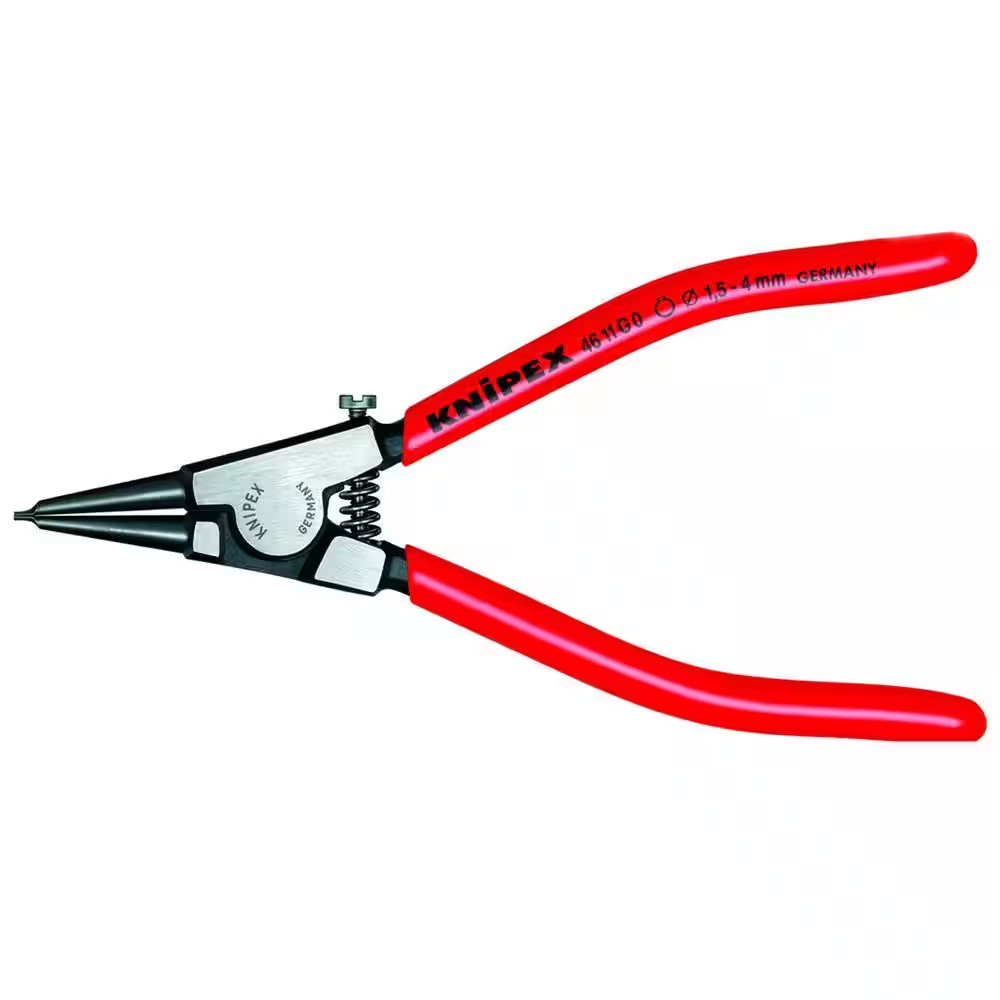 KNIPEX 5-1/2 in. External Straight Circlip Pliers 46 11 G0 Free Ship NEW gallery
