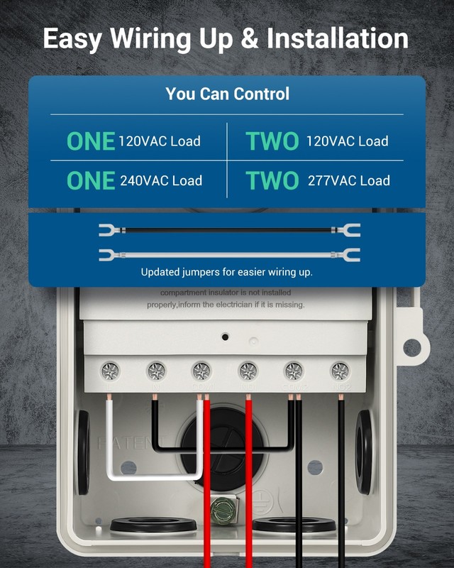 DEWENWILS Digital Pool Timer Box 7-Day 20 ON/Off Programmable Timer Water Heater gallery