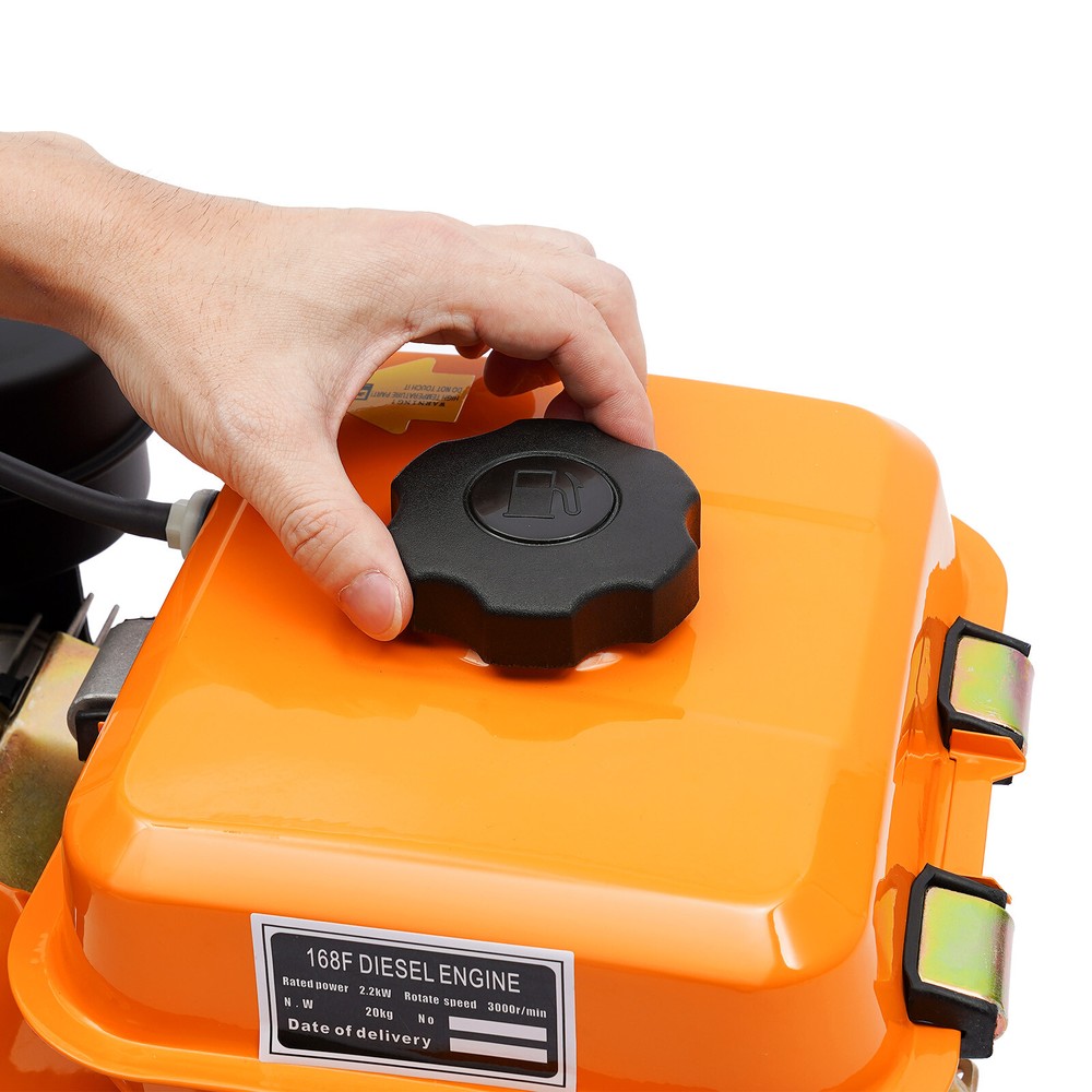 196cc Diesel-Powered Engine SingleCylinder Air Cool For Small Agricultural Motor