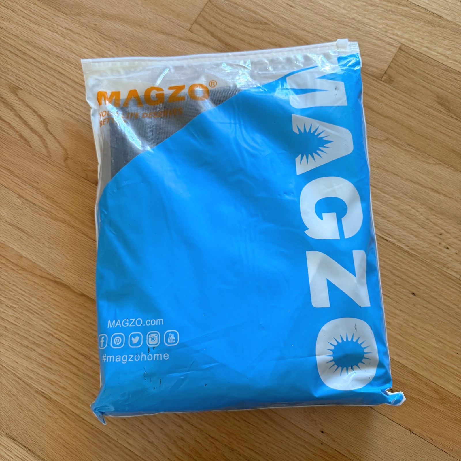MAGZO Magnetic Screen Door Size 72x80in, Screen Size 74x81in gallery
