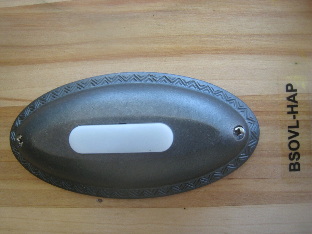 Teiber Craftmade Surface Mount Doorbell Push Button Antique Pewter Vintage House