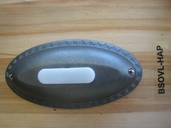 Teiber Craftmade Surface Mount Doorbell Push Button Antique Pewter Vintage House