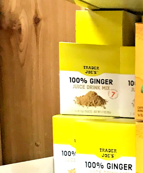 2 Pack Trader Joe's 100% Natural Ginger Drink Mix 0.5oz (15g) 7 Packets Per Box gallery
