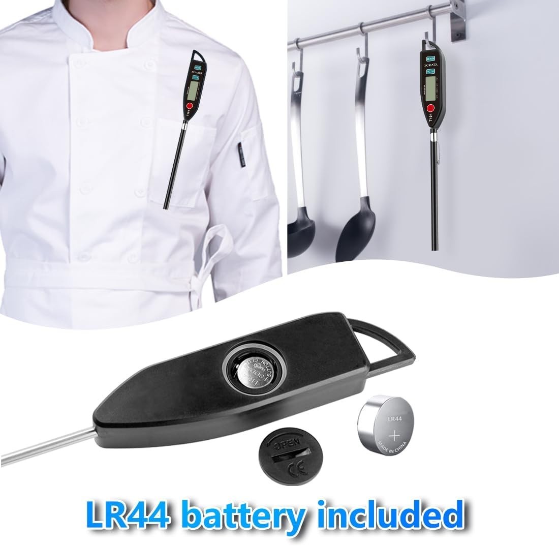 Digital Water Thermometer T101 Waterproof BOMATA Liquid Candle Cooking. Instant gallery