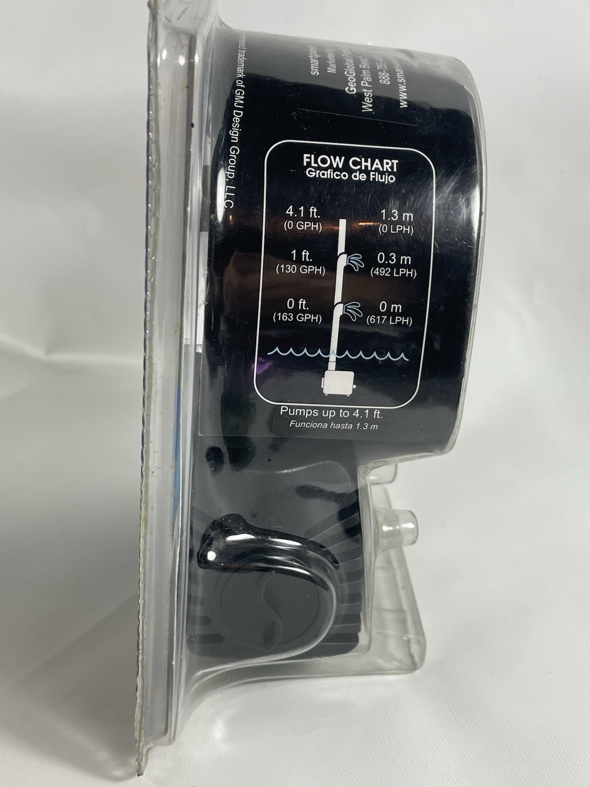 NIB SMARTPOND SMALL FOUNTAIN WATER PUMP 100-155 GPH FLOW CONTROL HYDROPONICS gallery