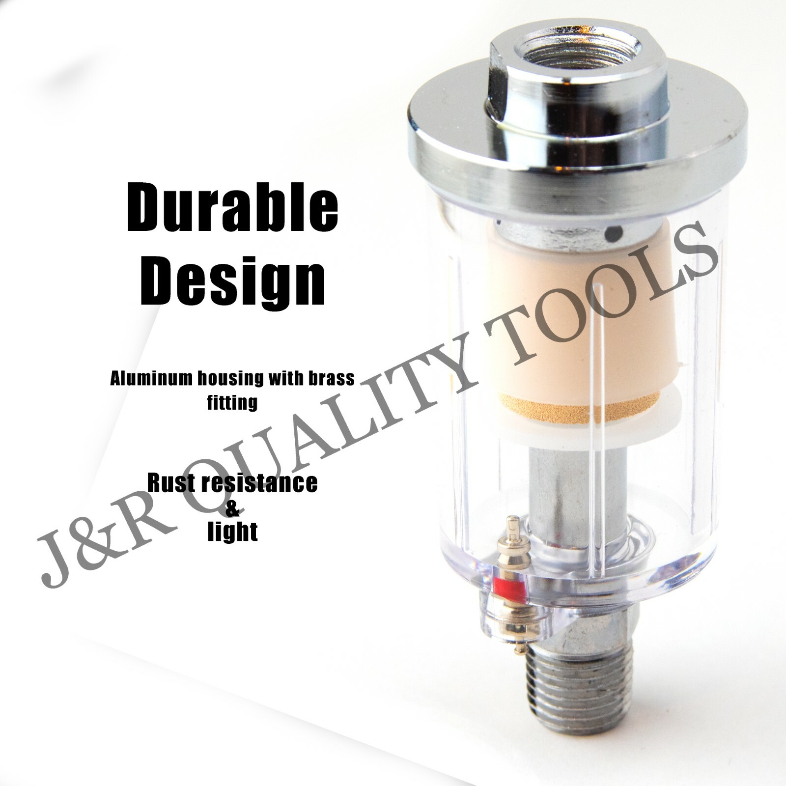 VCT In Line Oil Water Separator Filter Separator 1/4" Air Brush Compressor Tool gallery