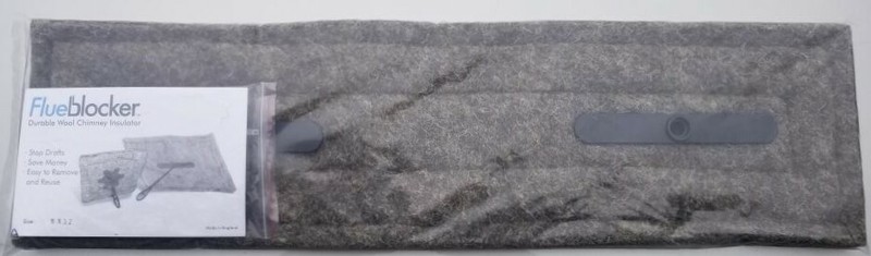 Rectangle FlueBlocker Chimney Draft Stopper, Wool Chimney Sheep gallery