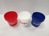 Meijer Red, White & Blue Mini Bucket 4" Tall HTF Fast Shipping 3pk. gallery