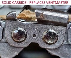 SOLID CARBIDE Fire Rescue Saw Chain 0.404 – Replaces Ventmaster TV415 001 002